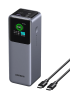 Павербанк (Зовнішній акумулятор) Ugreen 200W | 25000mAh Power Bank з розумним цифровим дисплеєм PB722 